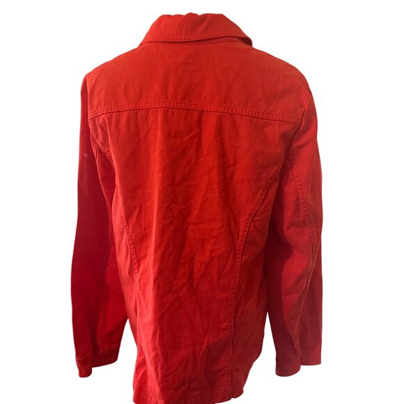 Appleseed's pink button up jacket size L - Picture 2 of 6